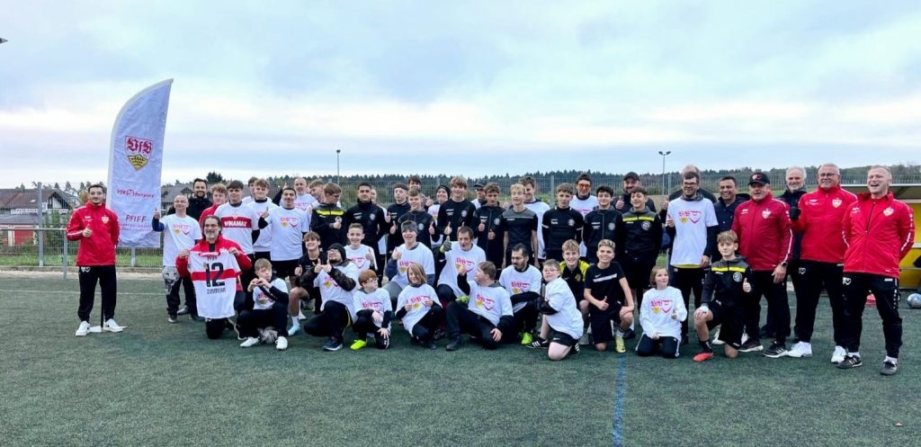 Projekt für Inklusive Fußballförderung Gruppenfoto